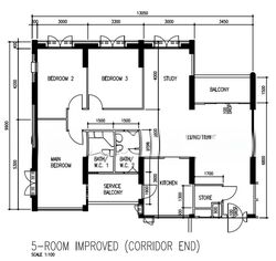 Blk 14A Lorong 7 Toa Payoh (Toa Payoh), HDB 5 Rooms #571742041